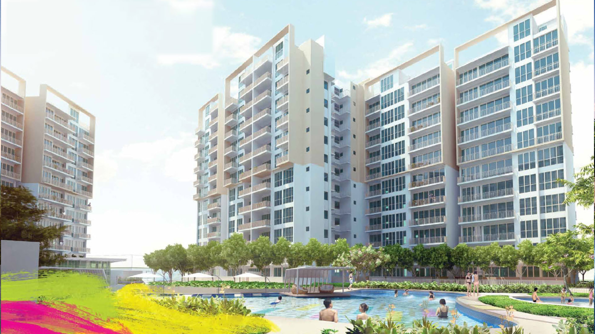 The Watercolour Executive Condominium by Ho Lee Group