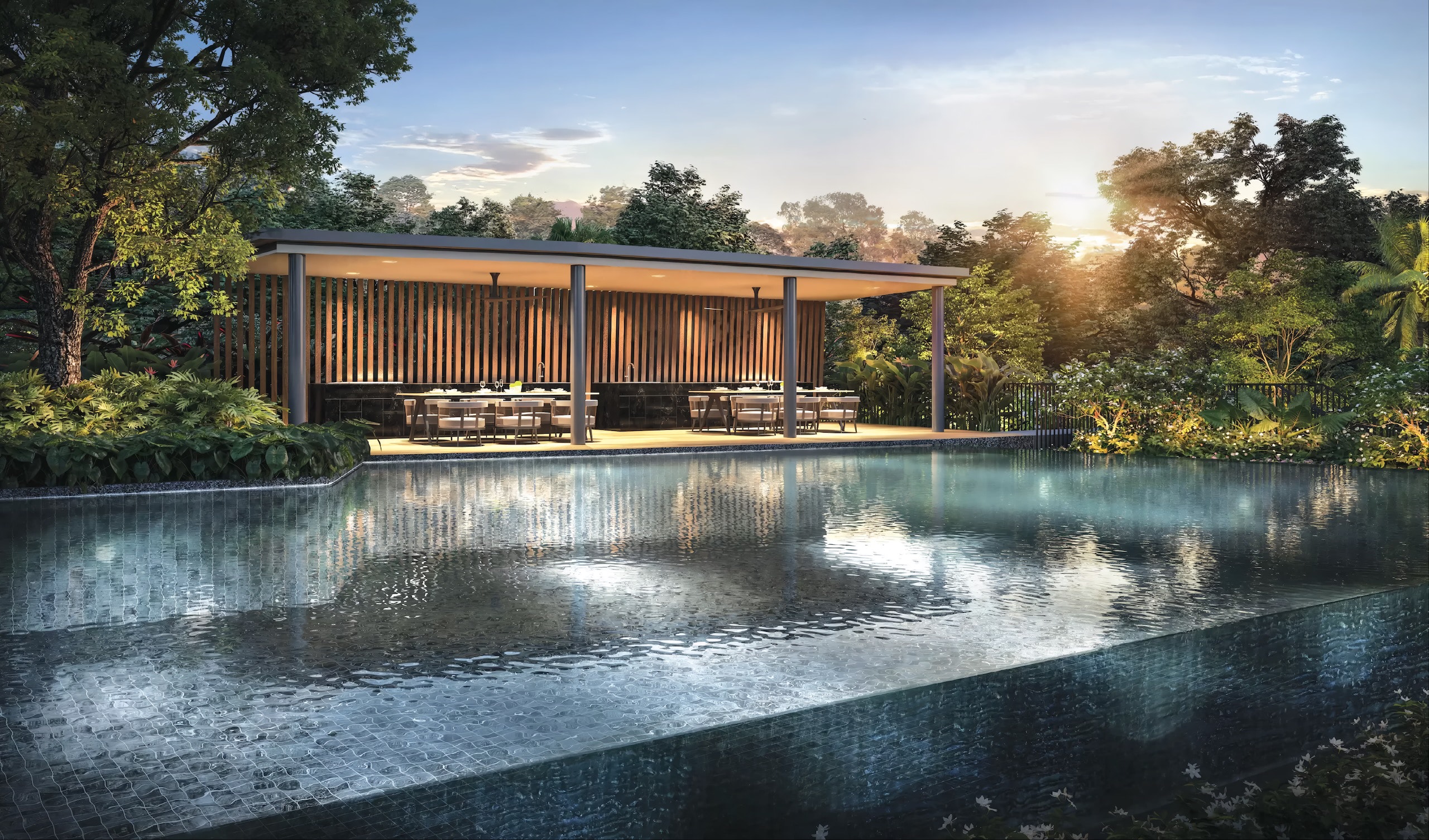 The Arcady at Boon Keng — BBQ Pavilion. Artist's impression.